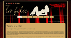 Desktop Screenshot of la-folie.de